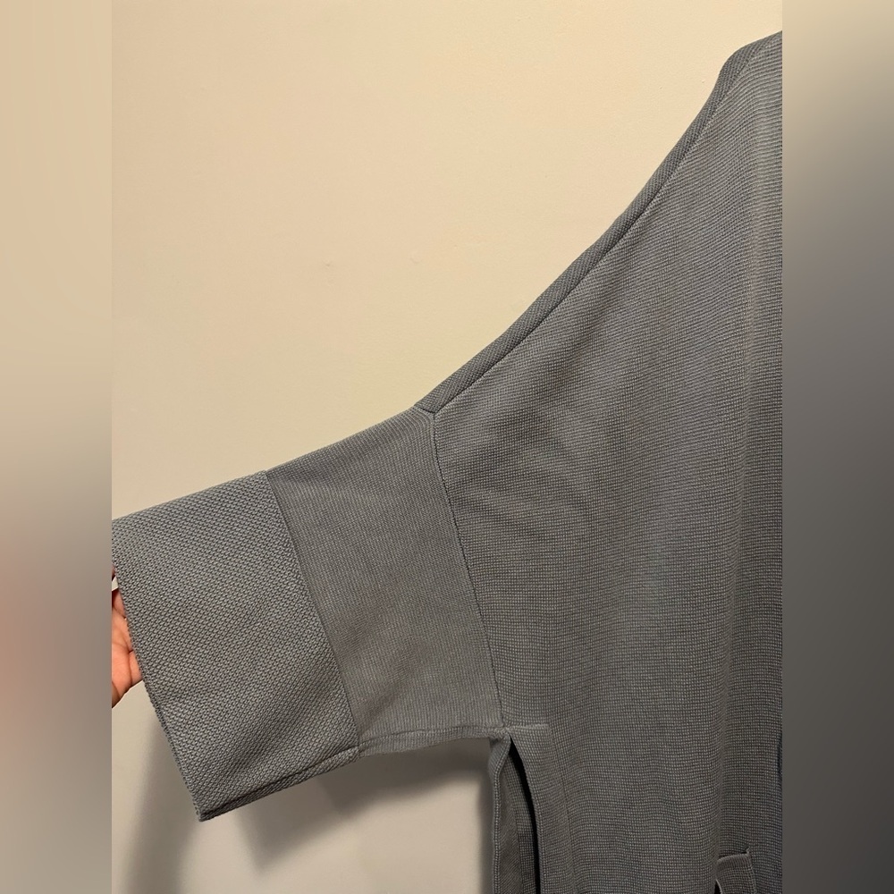 NWT Marla Wynne For Chico's Kimono Sweater Dusty Blue Size M - Picture 10 of 15